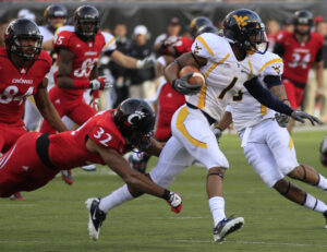 Saturday is the first game of what both sides believe is a 'natural rivalry' between WVU and Cincinnati